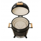 Grill ceramiczny Kamado Bono MINIMO Czarny